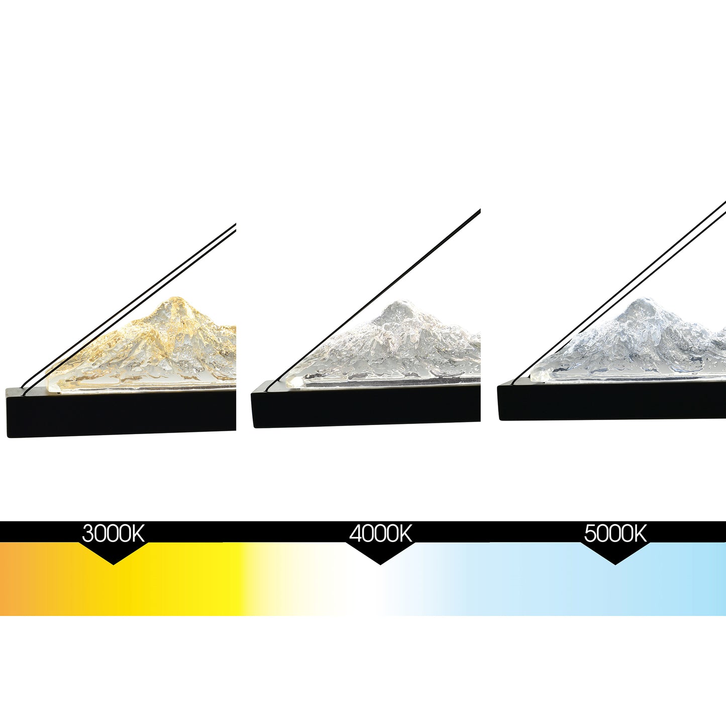 Himalayas Integrated LED Island/Pool Table Light