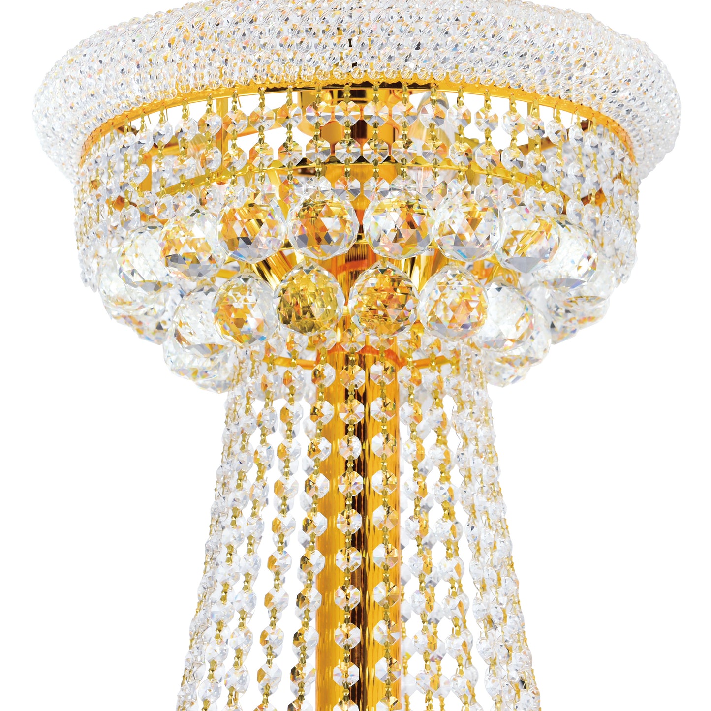 Empire 38 Light Down Chandelier