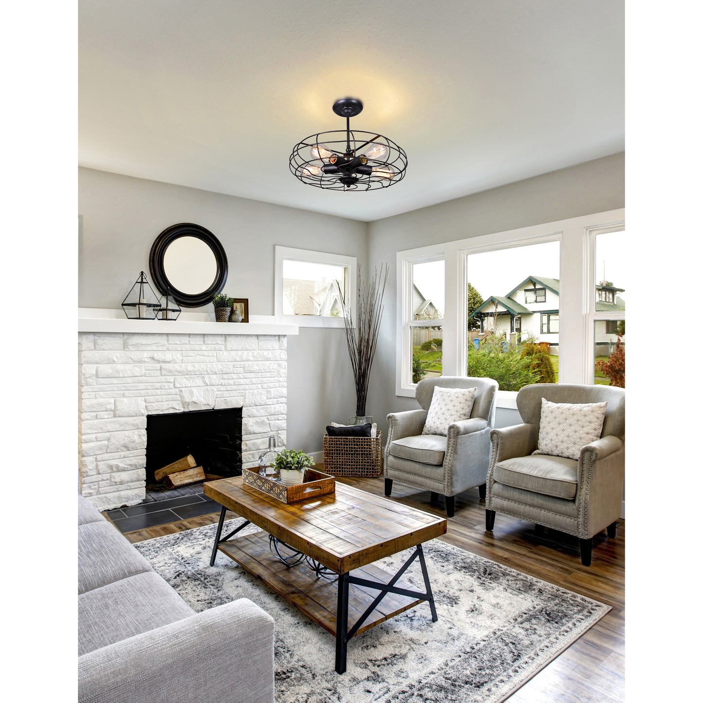 Pamela 5 Light Flush Mount