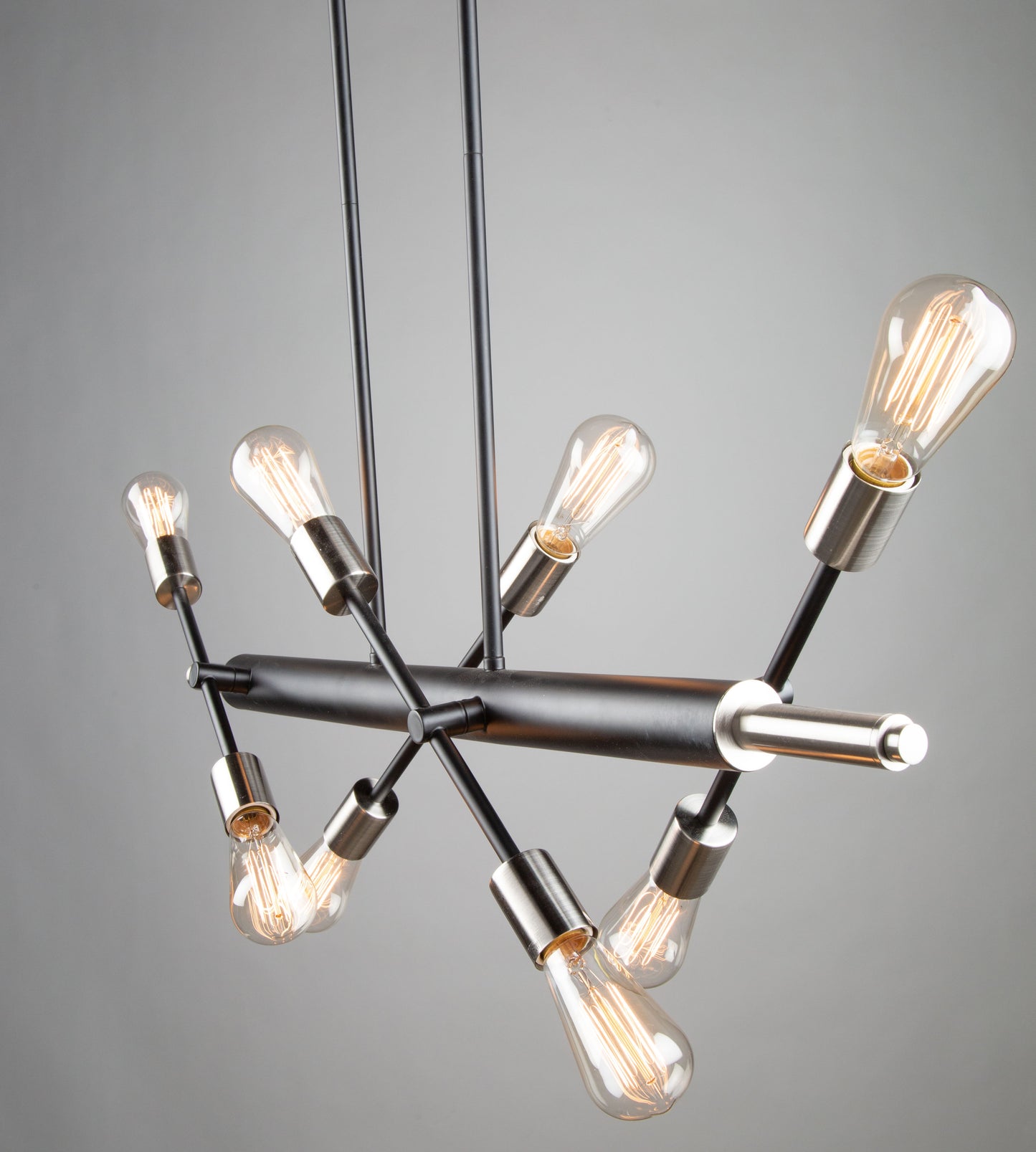 Lampe d'îlot Truro à 8 lampes