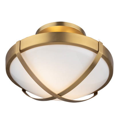 Plafonnier à 2 lampes de la collection Cara