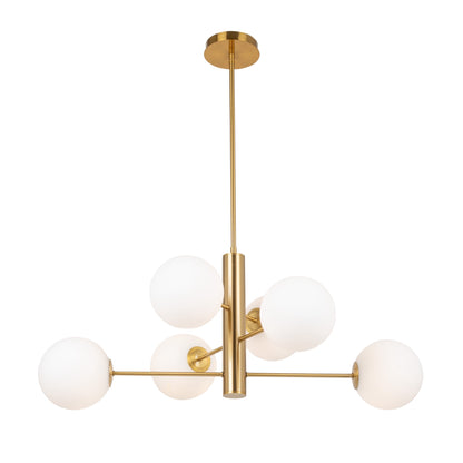 Lustre à 6 lumières de la collection Aurelia