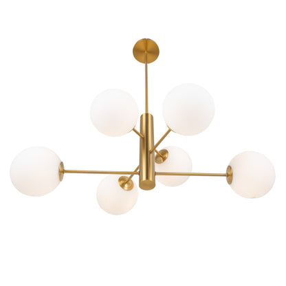 Lustre à 6 lumières de la collection Aurelia