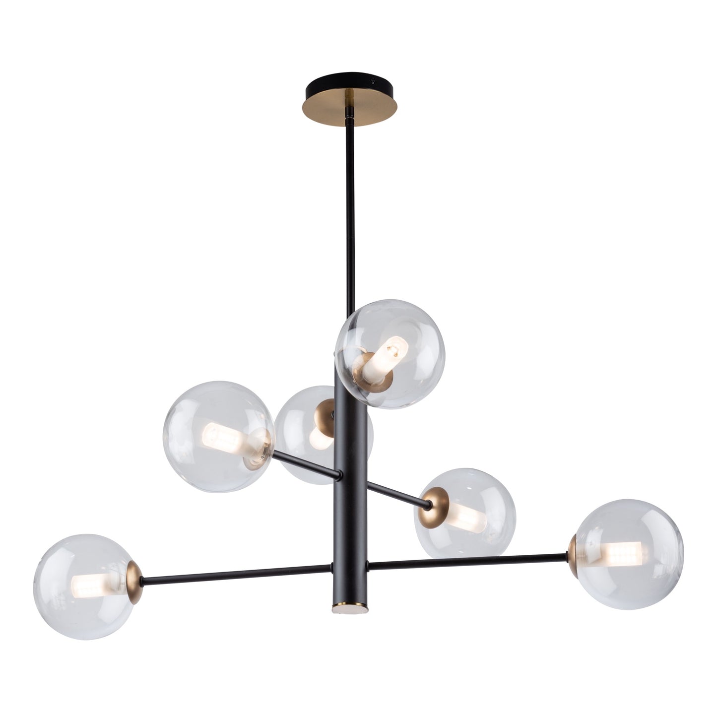 Lustre à 6 lumières de la collection Aurelia