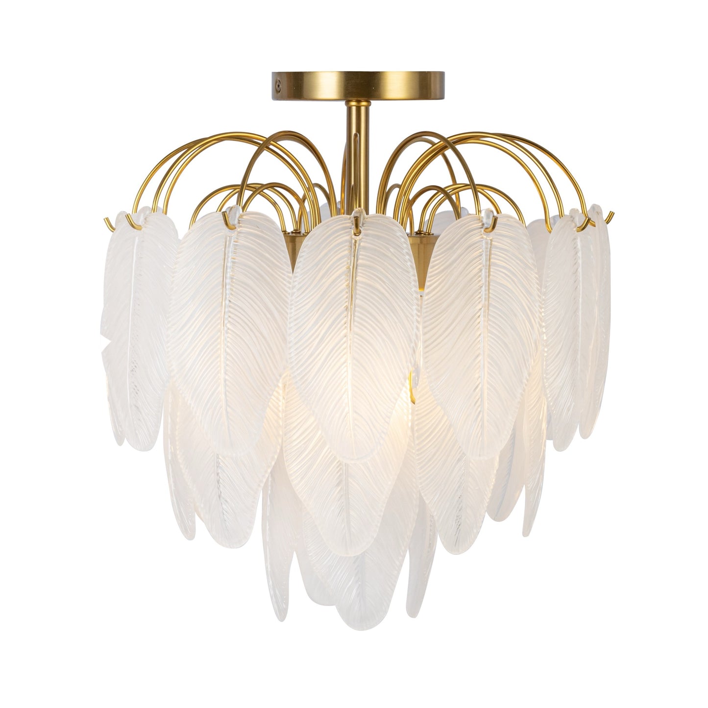 Alessia 4 Light Semi Flush Mount