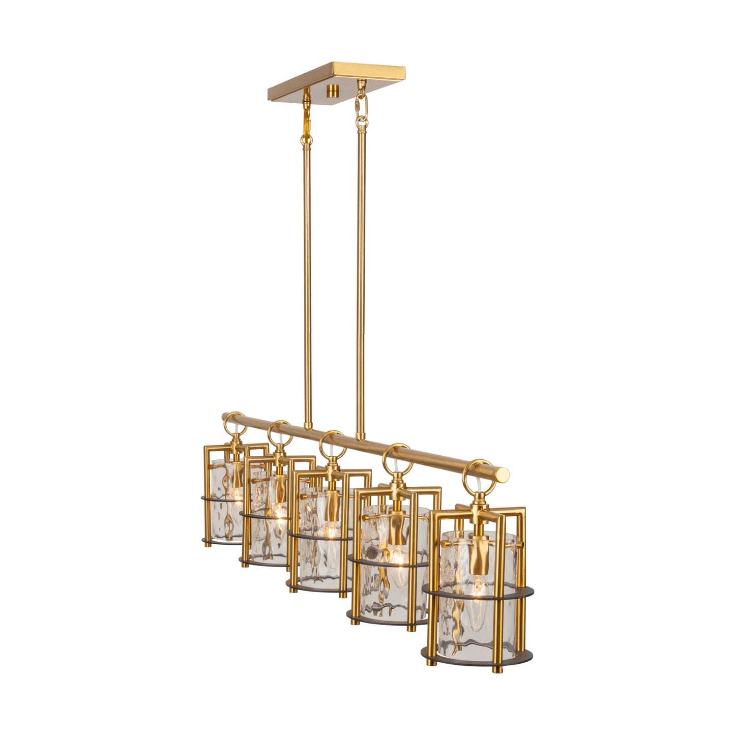 Burford Collection 5-Light Island/Pool Table