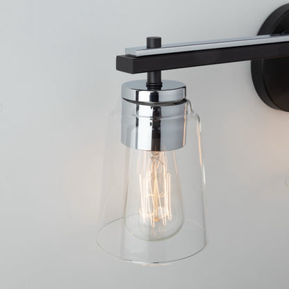 Luminaire pour meuble-lavabo à 3 lampes de la collection Essex