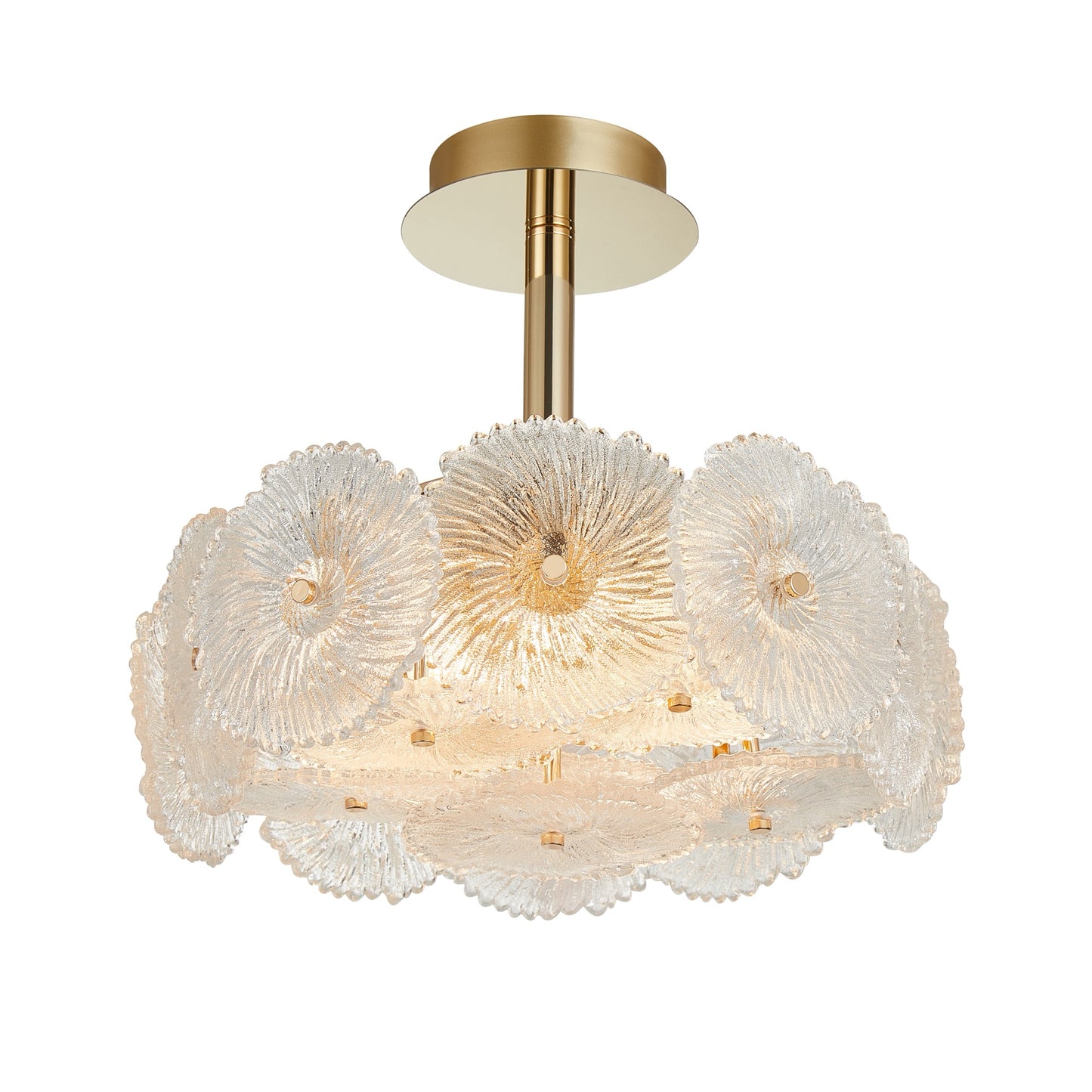 Bloom Collection 6-Light Semi-Flush Mount