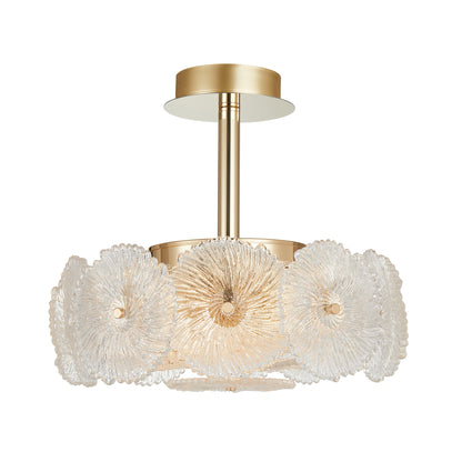 Bloom Collection 6-Light Semi-Flush Mount