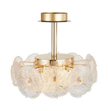 Bloom Collection 6-Light Semi-Flush Mount