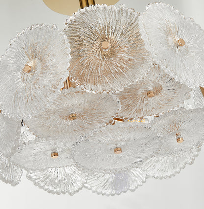 Bloom Collection 6-Light Semi-Flush Mount