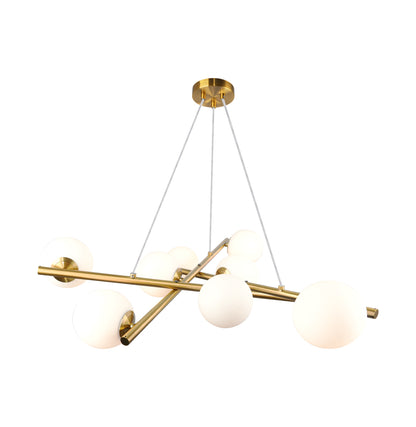 Modena - 9-Light Chandelier - Plated