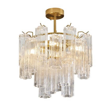 Sophia 5 Light Semi Flush Mount