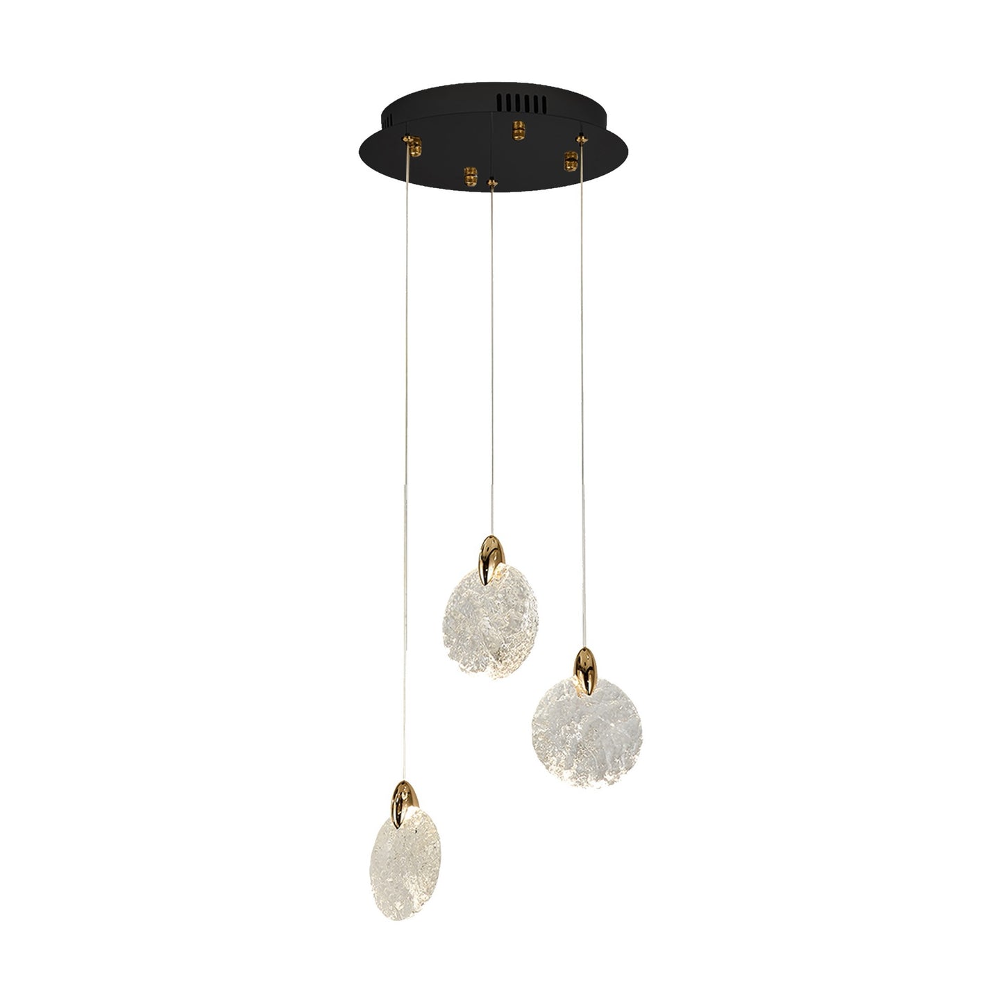 Snowflake 3 Light Integrated LED Pendant