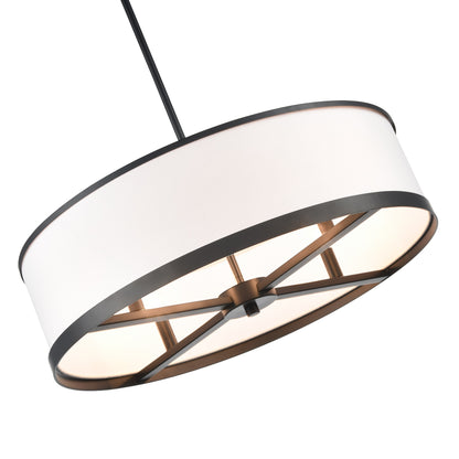 High Street 4 Light Chandelier 24in