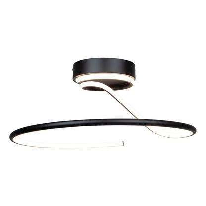 Plafonnier semi-encastré à LED intégré de la collection Halo