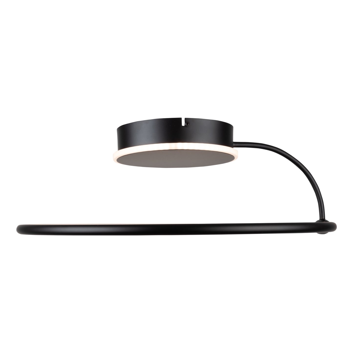 Plafonnier semi-encastré à LED intégré de la collection Halo