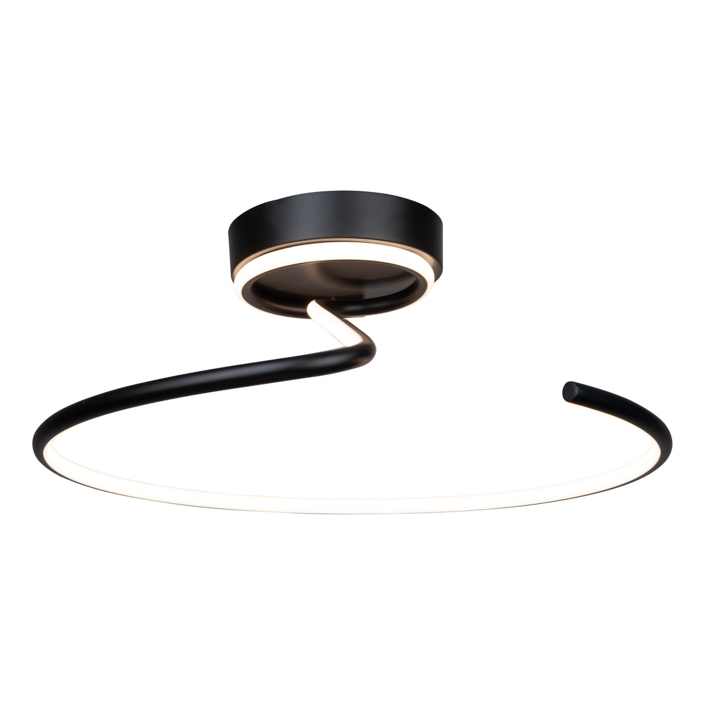 Plafonnier semi-encastré à LED intégré de la collection Halo
