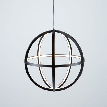 Lustre à LED en forme d'orbe