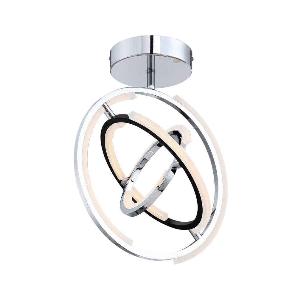 Trilogy Collection Integrated LED Semi Flush Mount