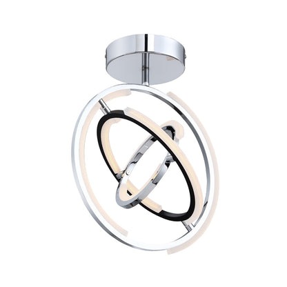 Trilogy Collection Integrated LED Semi Flush Mount