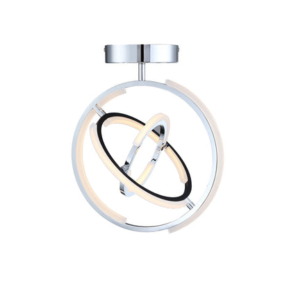 Trilogy Collection Integrated LED Semi Flush Mount