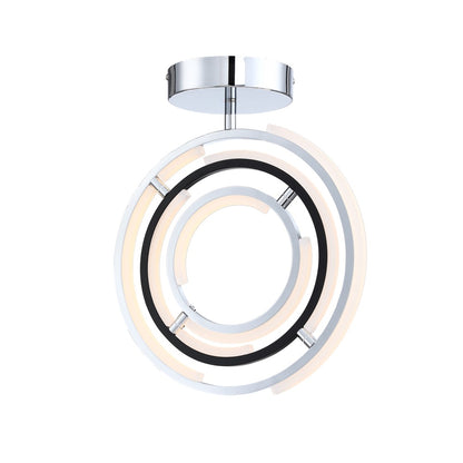 Trilogy Collection Integrated LED Semi Flush Mount