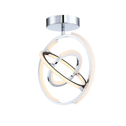 Trilogy Collection Integrated LED Semi Flush Mount