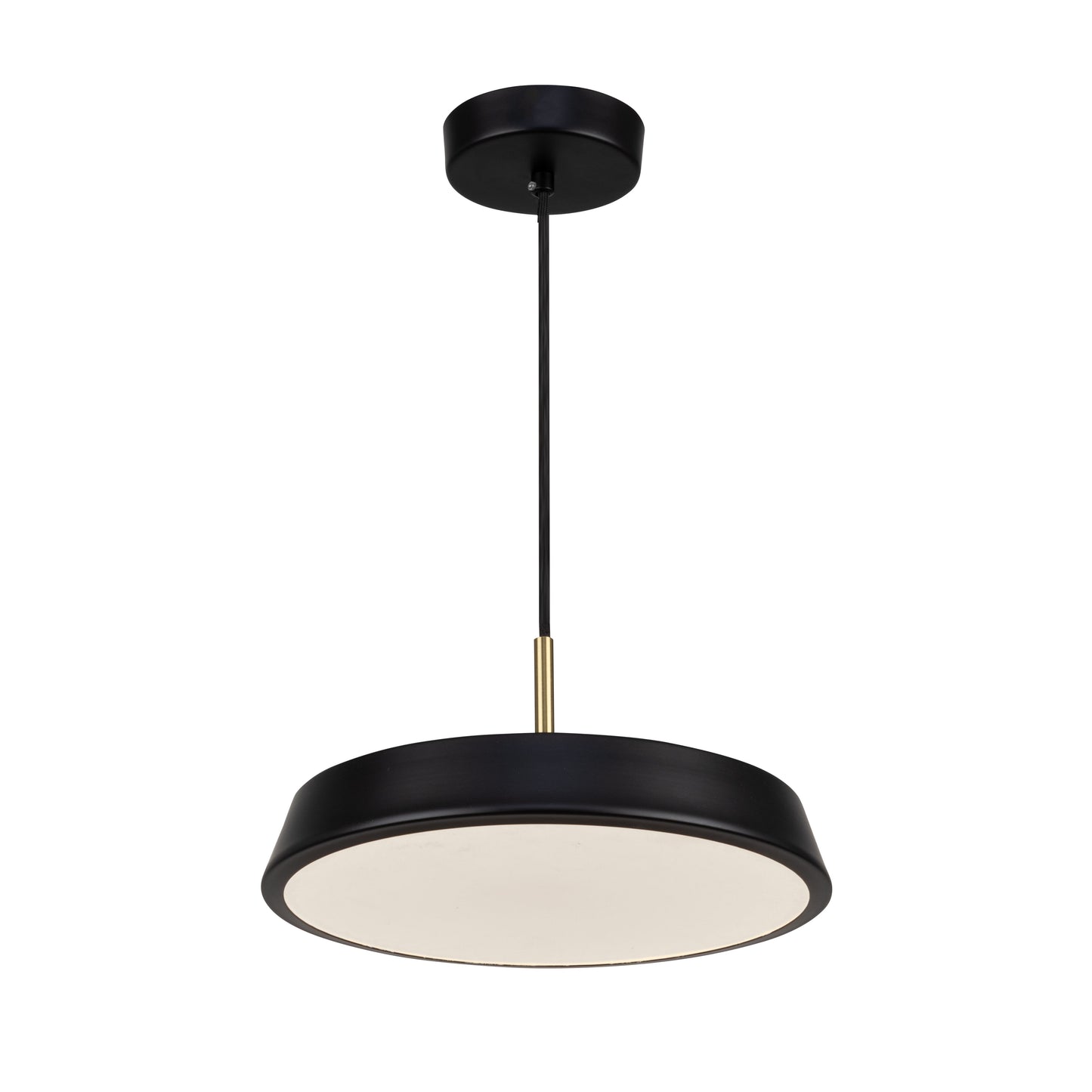 Luminaire suspendu de 12 po à 1 lumière de la collection Lexi