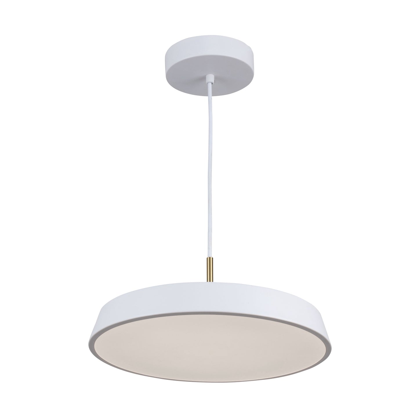 Luminaire suspendu de 12 po à 1 lumière de la collection Lexi