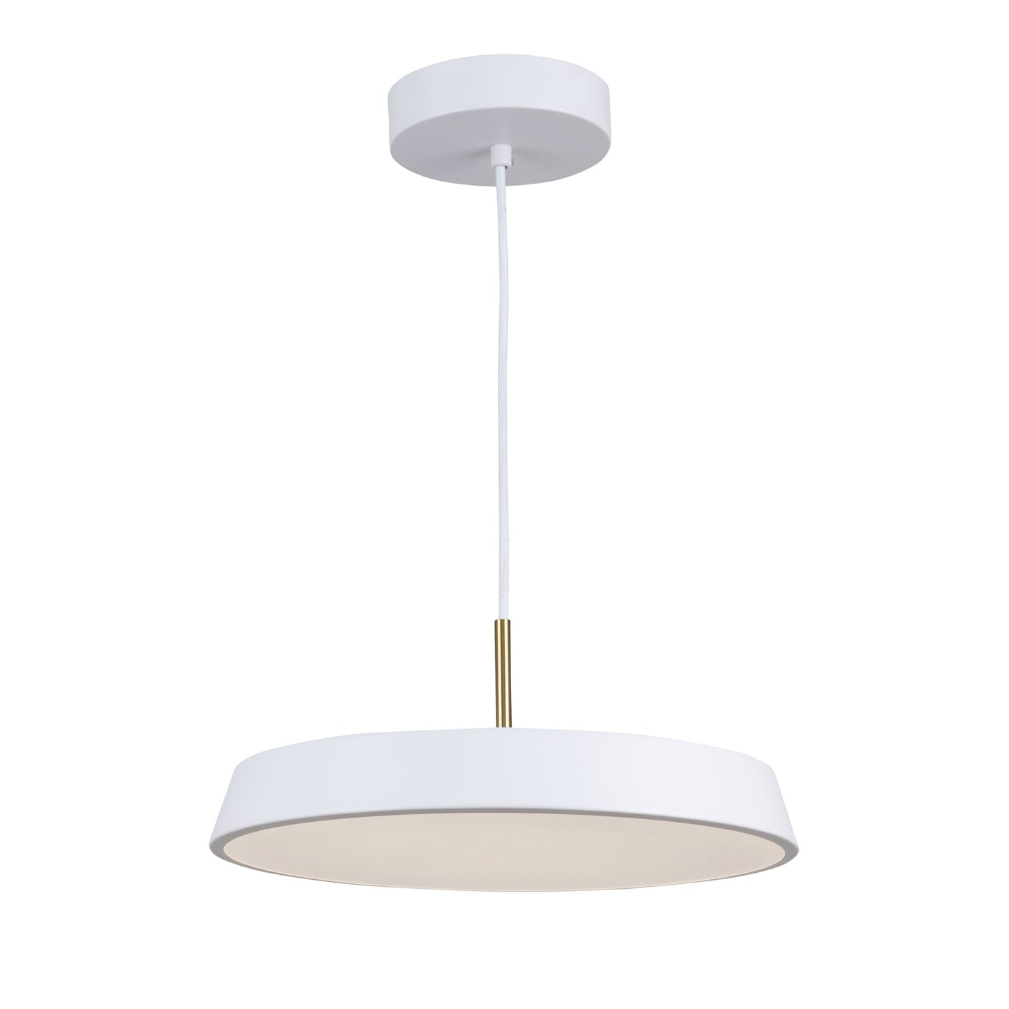 Luminaire suspendu de 12 po à 1 lumière de la collection Lexi
