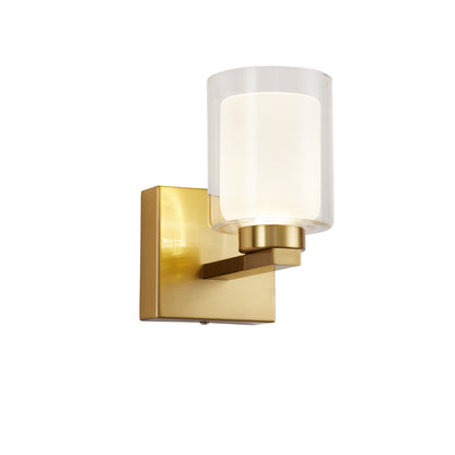 Applique de salle de bain à 1 lumière de la collection Saville