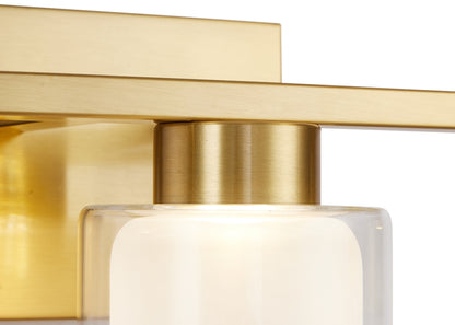 Applique de salle de bain à 1 lumière de la collection Saville