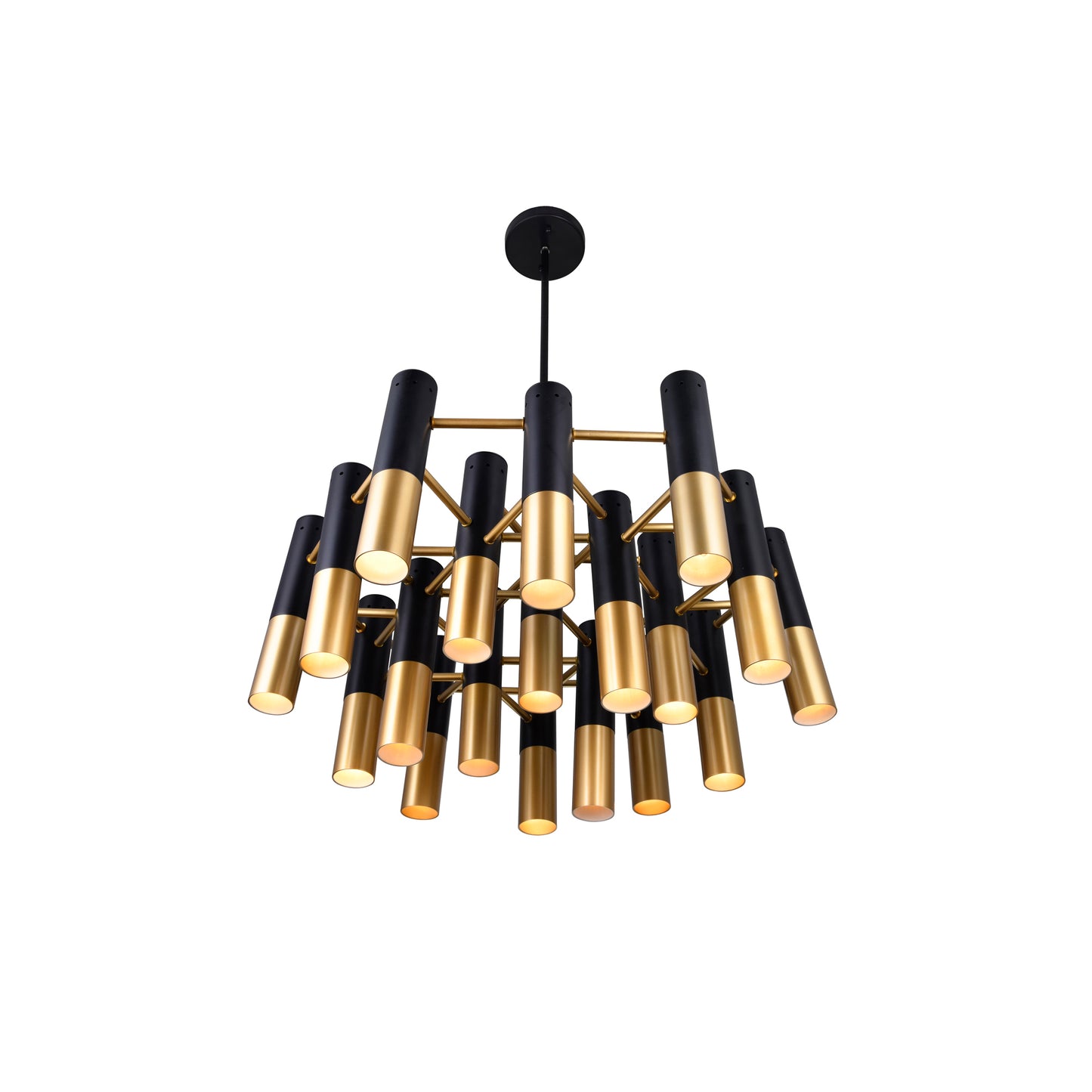 Lustre Anem 19 lumières vers le bas
