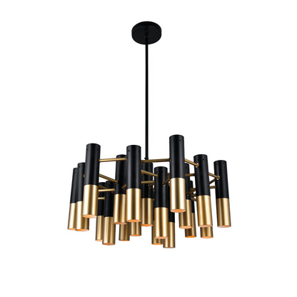 Lustre Anem 19 lumières vers le bas