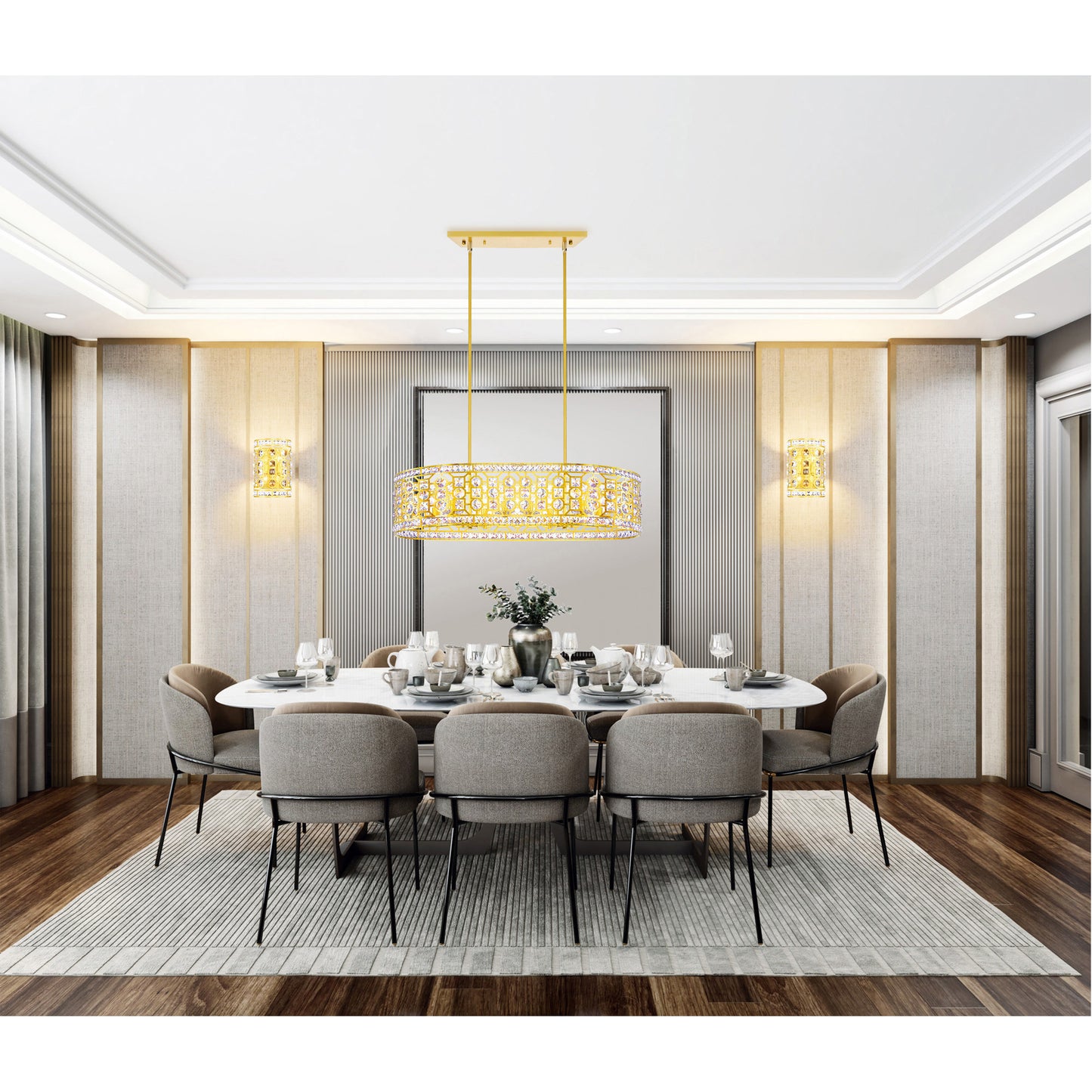 Belinda 8 Light Chandelier