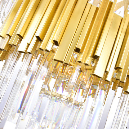 Deco 12 Light Down Chandelier