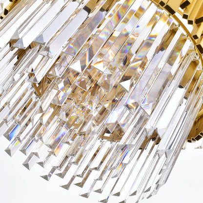 Deco 12 Light Down Chandelier