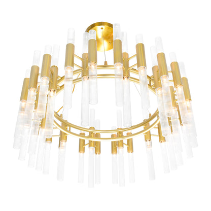 Orgue 72 Light Chandelier