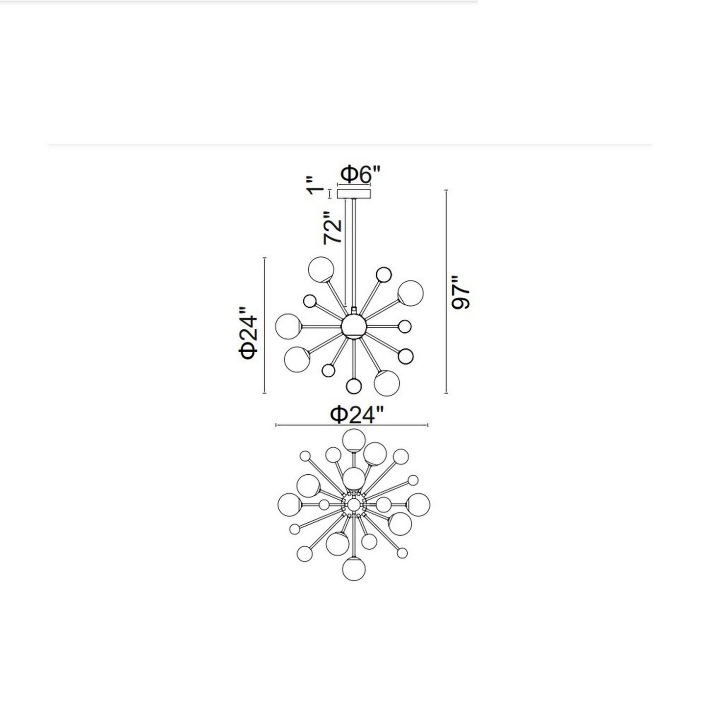 Element 11 Light Chandelier