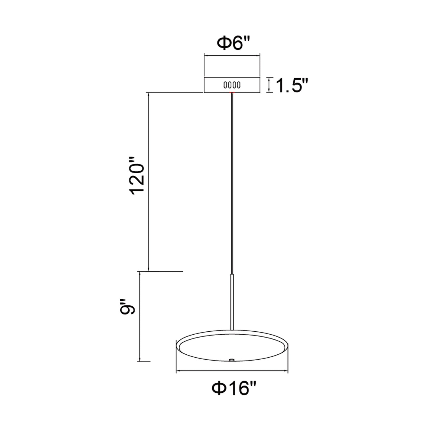 Ovni LED Pendant