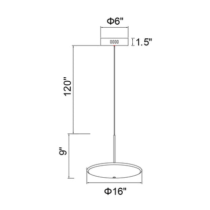 Ovni LED Pendant