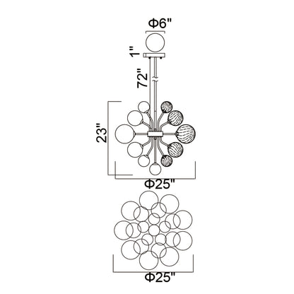 Pallocino 15 Light Chandelier