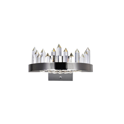 Agassiz LED Sconce With Polished Nickel Finish