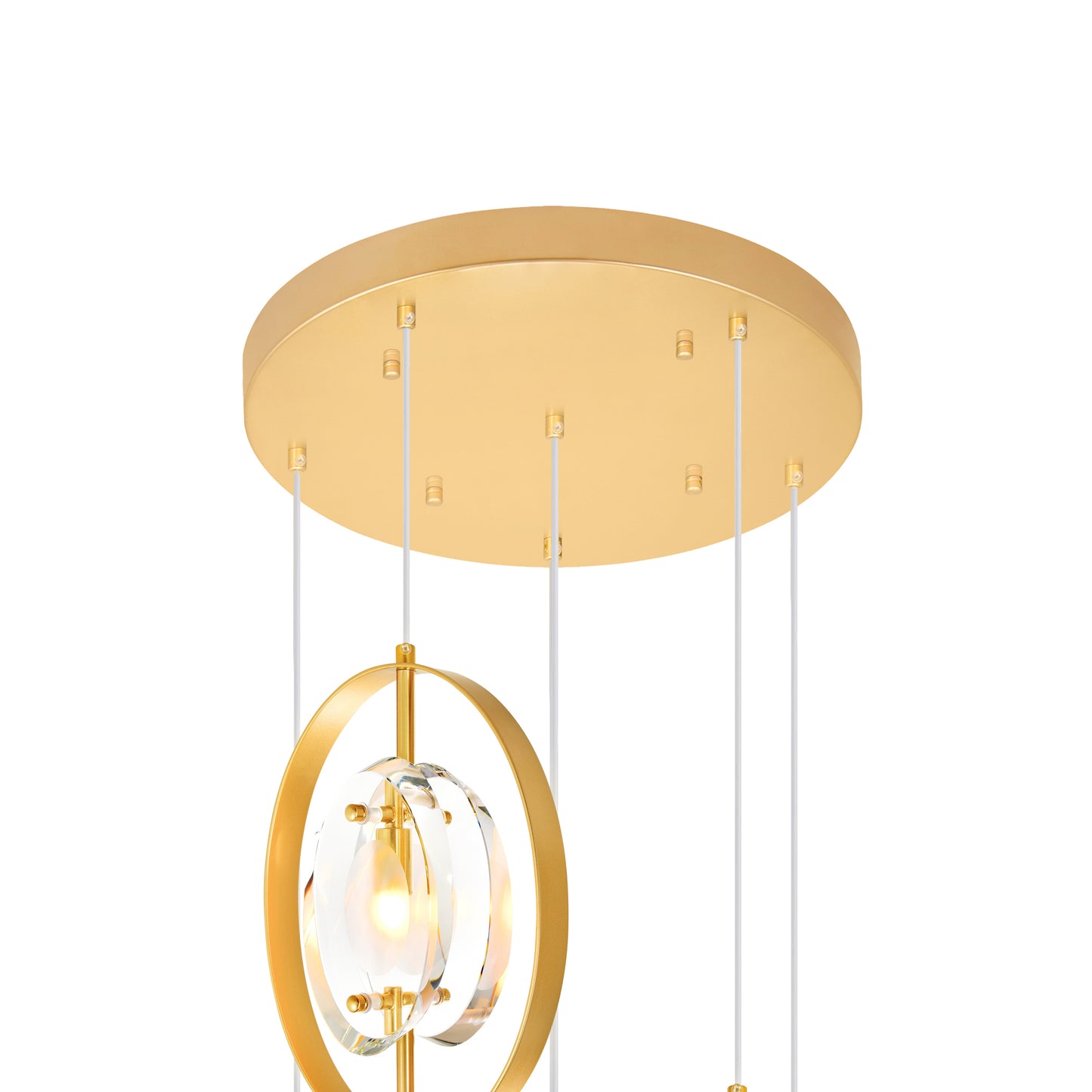 Iris 6 Light Pendant