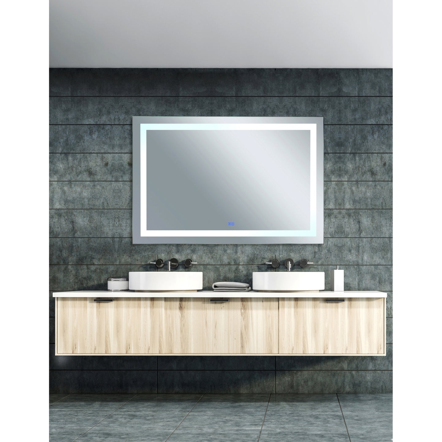 Abril Rectangle LED 58 in. Mirror