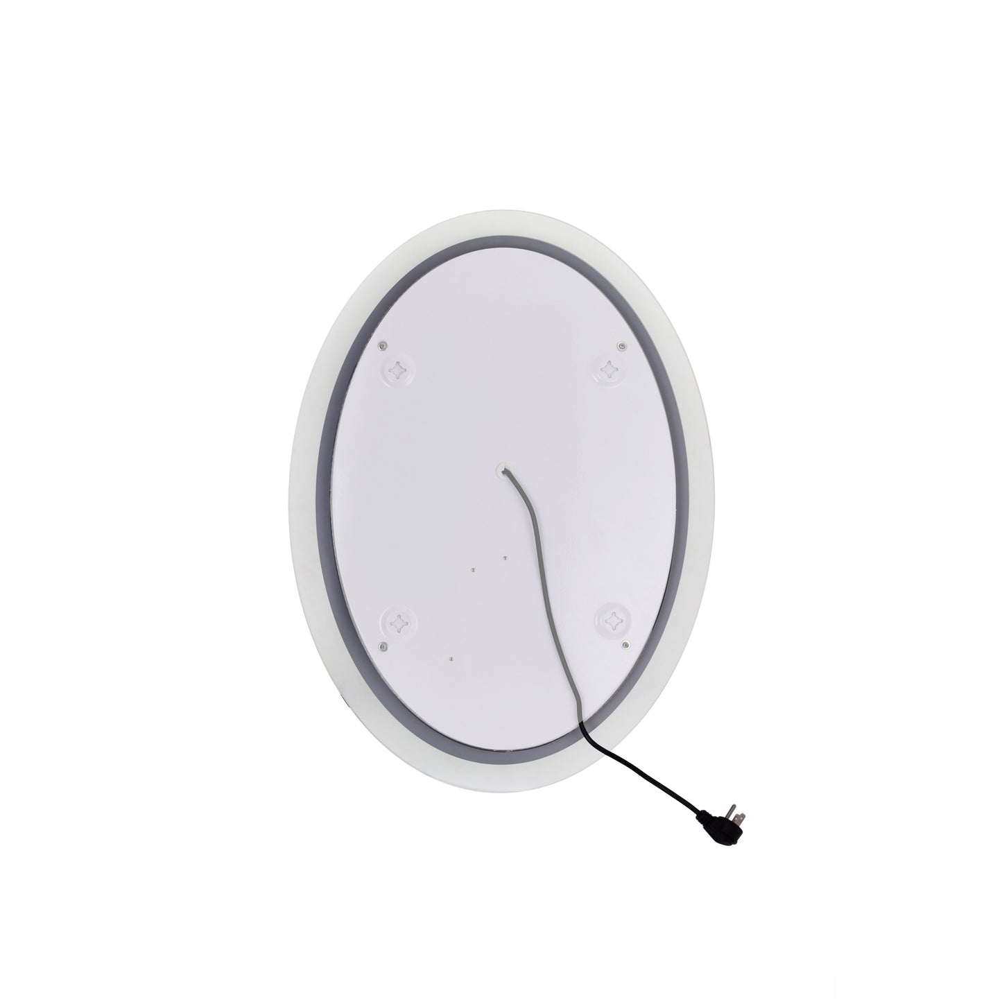 Agostino Oval LED 22 in. Mirror