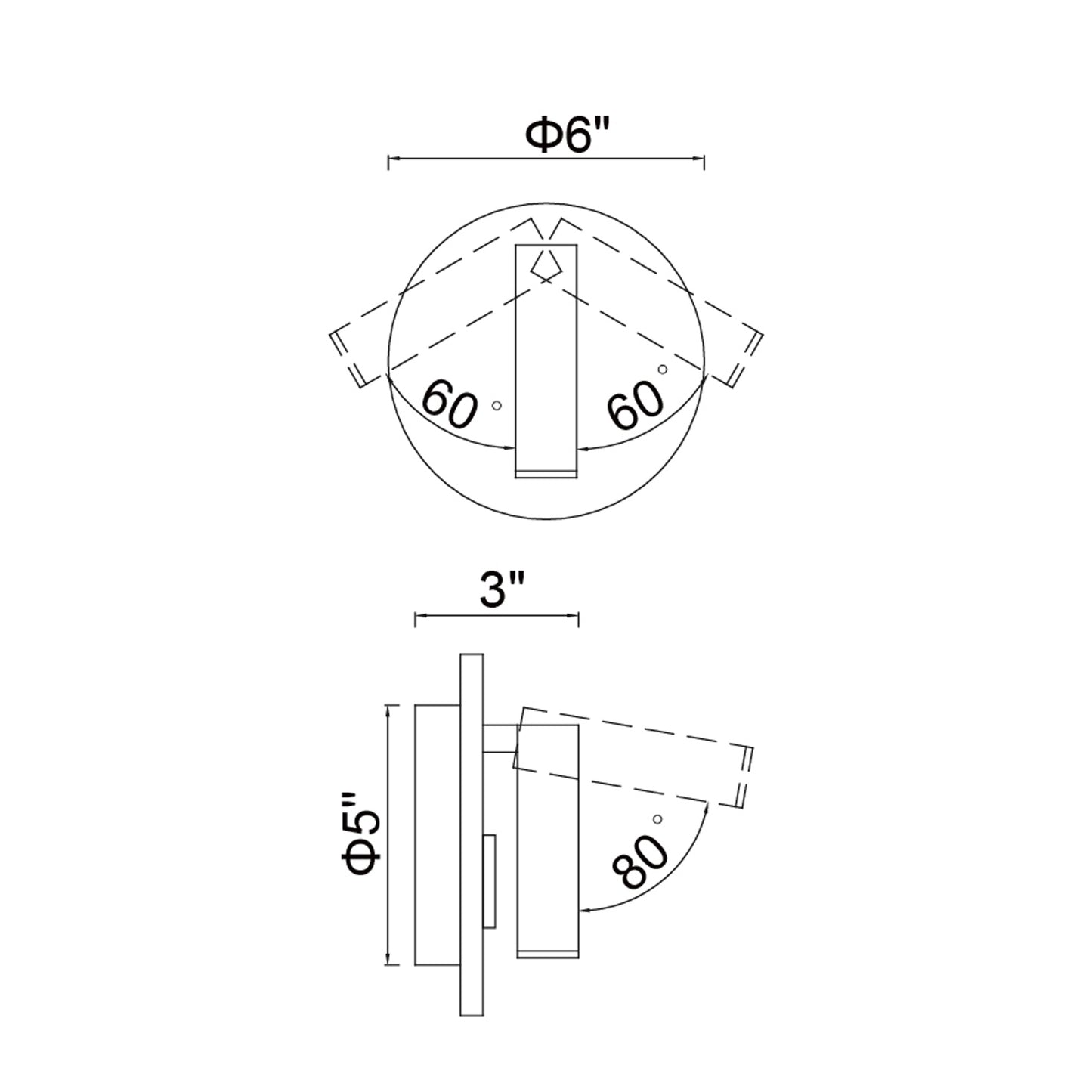 Private I LED Sconce