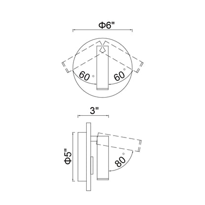 Private I LED Sconce