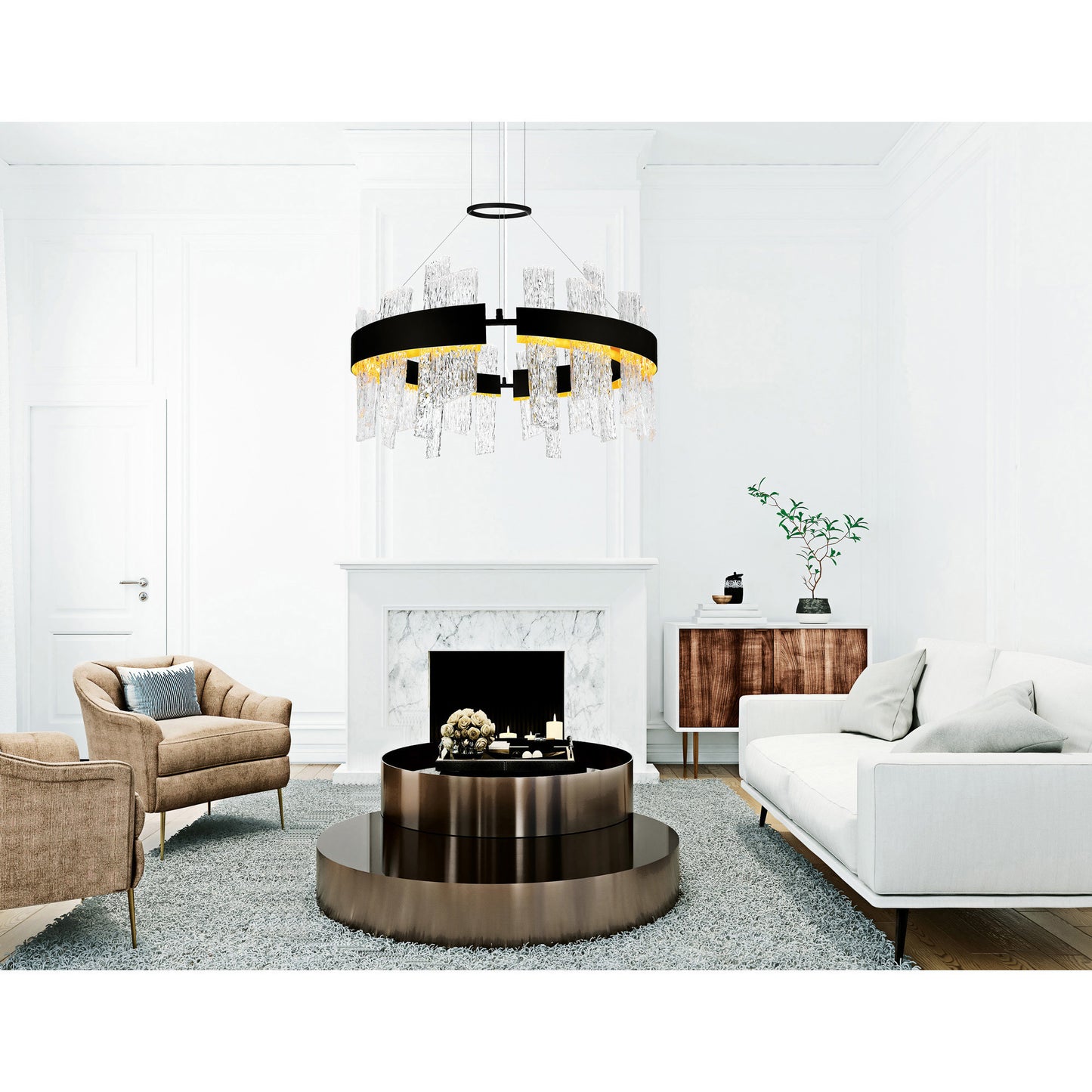 Guadiana 24 in LED Chandelier